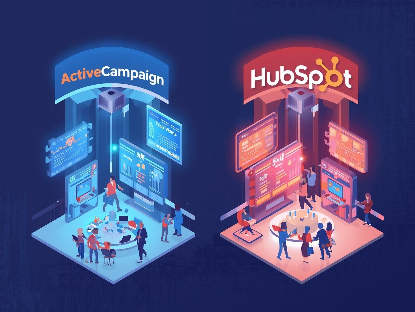 You are currently viewing ActiveCampaign vs HubSpot Review 2025 – Which CRM & Automation Tool Wins?