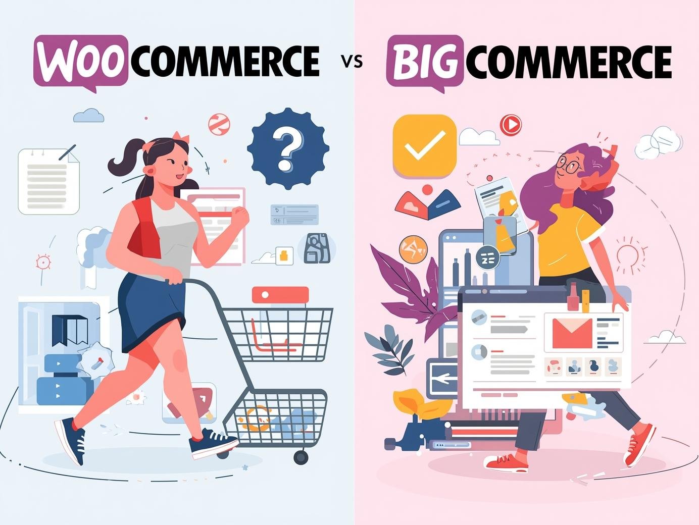 You are currently viewing WooCommerce vs BigCommerce 2025: The Ultimate Comparison for eCommerce Success